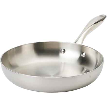 GreenPan Lima Stainless Steel Frying Pan - 9.5” in Silver