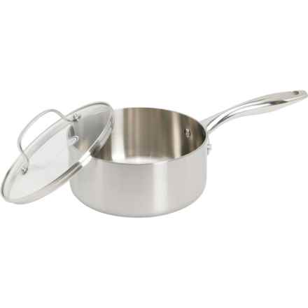 GreenPan Lima Stainless Steel Sauce Pan - 2 qt. in Silver