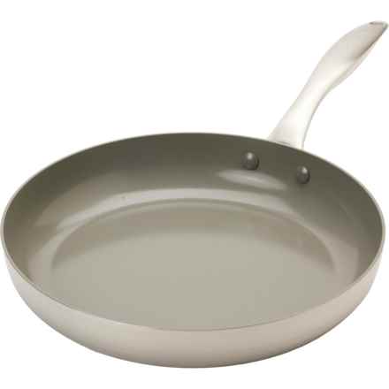 GreenPan Nonstick Healthy Ceramic Tri-Ply Frying Pan - 11” in Silver