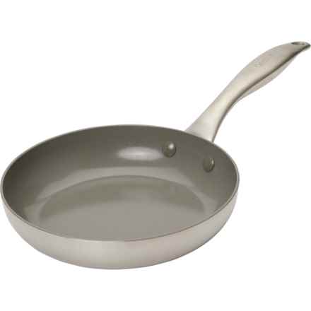 GreenPan Nonstick Healthy Ceramic Tri-Ply Frying Pan - 8” in Silver