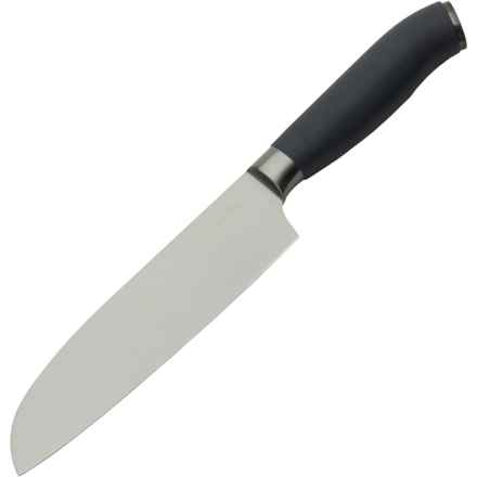 GreenPan Titanium Santoku Knife - 7” in Silver Black - Closeouts