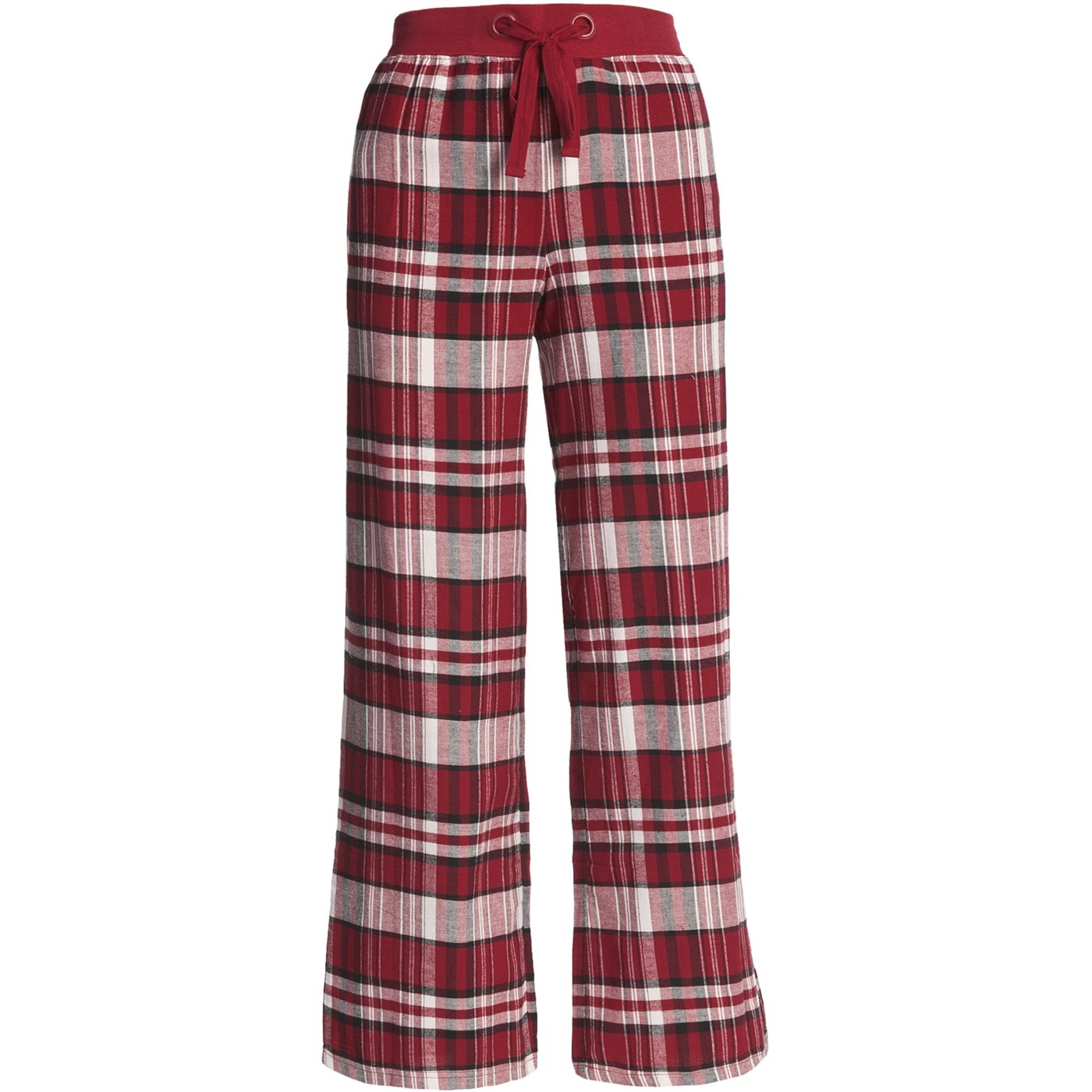 Greetings From Plaid Flannel Pants (For Women) in Red/Black Plaid 