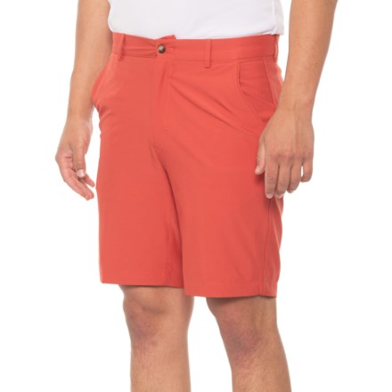 Greg Norman Classic Stretch Shorts in Cranapple