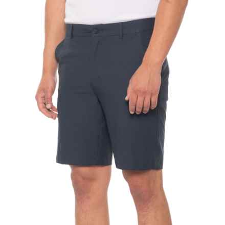 Greg Norman Classic Stretch Shorts in Navy