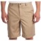 7681Y_3 Greg Norman Flat-Front Shorts (For Men)