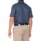 98NFF_2 Greg Norman Hurricane Dot Print Golf Polo Shirt - Short Sleeve