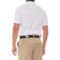 98NFW_2 Greg Norman Hurricane Dot Print Golf Polo Shirt - Short Sleeve