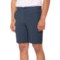 Greg Norman Performance-Stretch Ball and Club Shorts in Navy