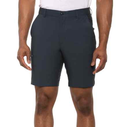 Greg Norman Performance-Stretch Cargo Golf Shorts (For Men) in Navy