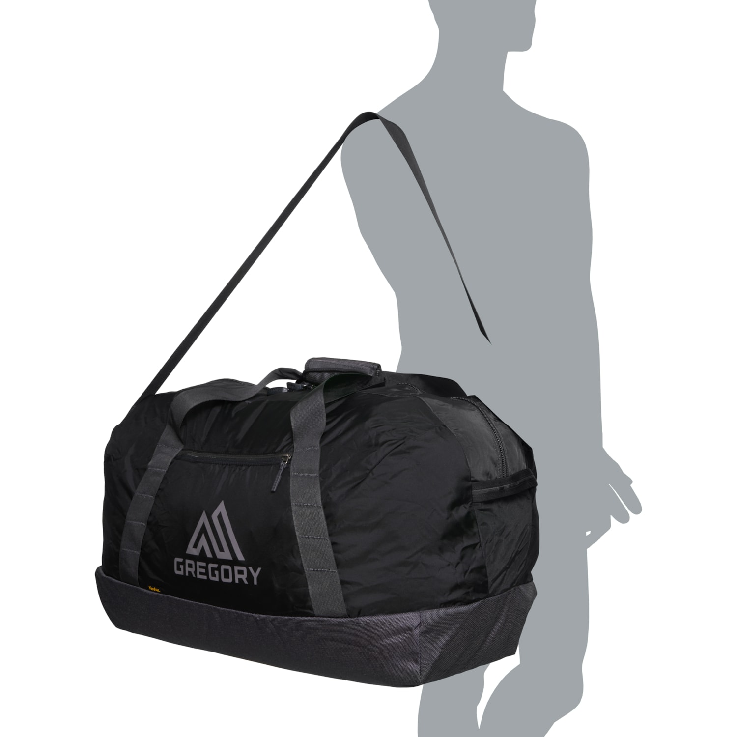 Gregory Supply 90 L Duffel Bag - Obsidian Black - Save 50%