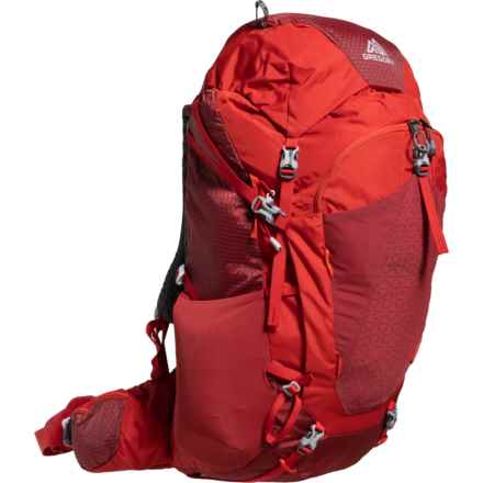 Gregory Wander 50 L Backpack - Internal Frame, Fiery Red (For Boys and Girls) in Fiery Red