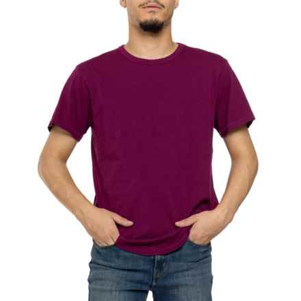 Greyson Alpha Slub Cotton T-Shirt - Short Sleeve in Hawkeye