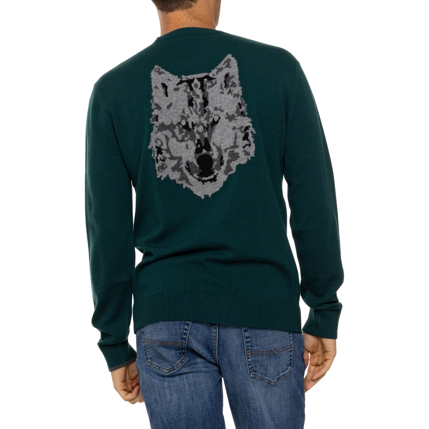 Greyson Wolf Cashmere Sweater hotsell