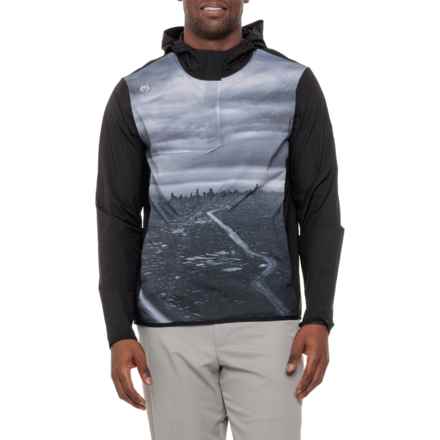 Greyson Cityscape Newago Pac Lite Jacket - Zip Neck in Shepherd