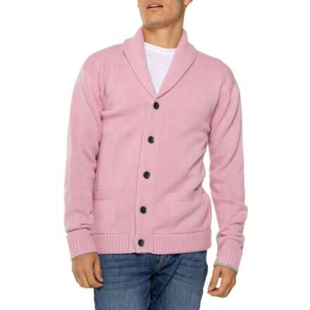 Greyson Ottawa Shawl Cardigan Sweater - Wool-Cashmere in Quartz