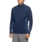 Greyson Sequoia Lux Hybrid Full-Zip Jacket in Navy Heather