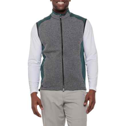 Greyson Sequoia Luxe Golf Vest - Wool in Forest