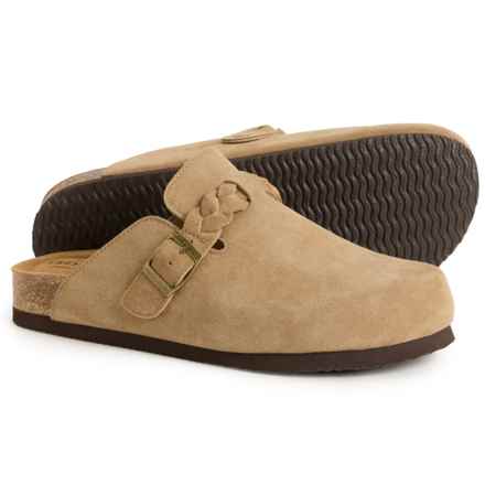 greystone collection Forest Clogs - Suede (For Women) in Taupe