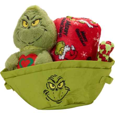 GRINCH Grinch Holiday Dog Gift Basket in Grinch - Closeouts