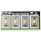 Grip-On Tools COB LED Light Switch - 4-Pack in White