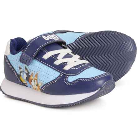 GROUND UP Toddler Boys and Girls Bluey Jogger Sneakers in Blue - Closeouts