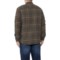 2HDYK_3 GROVE & HOLLOW Rotterdam Plaid Heavyweight Flannel Shacket - Sherpa Lined