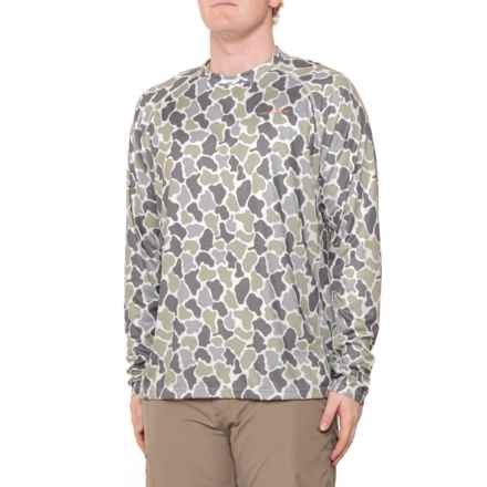 Grundens Solstrale Shirt - UPF 50, Long Sleeve in Tea Duck Camo