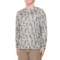 Grundens Solstrale Shirt - UPF 50, Long Sleeve in Tea Duck Camo