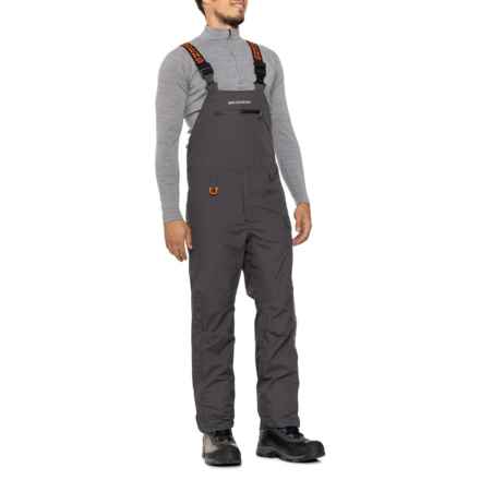 Grundens Transmit Fishing Bib Overalls - Waterproof in Anchor