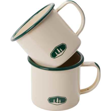 GSI Outdoors Enamelware Mugs - 12 oz., 2-Pack in Vintage