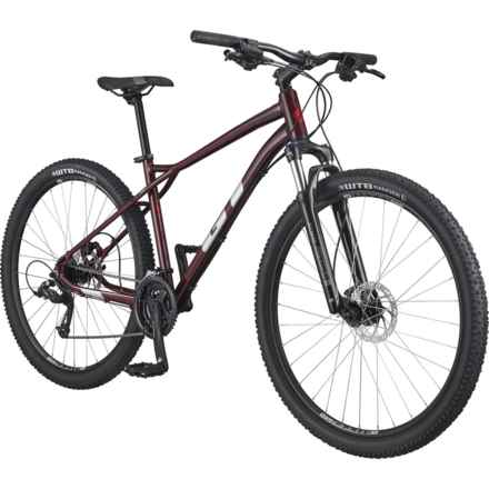 GT Aggressor Expert Mountain Bike - Extra Large, 29” (For Men) in Burgundy