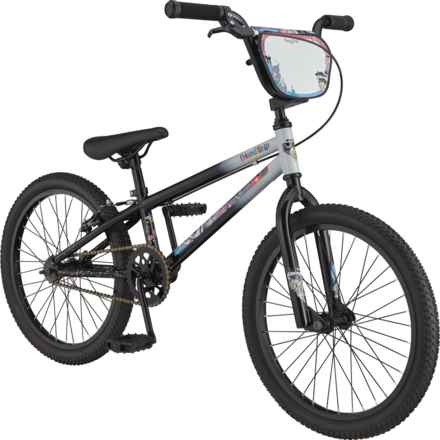 GT Friend Ship BMX Bike - 20” (For Boys and Girls) in Black