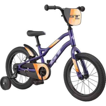 GT Siren Bike - 16” (For Girls) in Purple