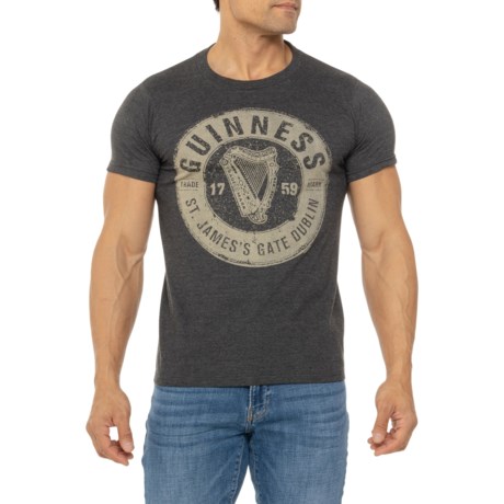 GUINNESS Dublin T-Shirt - Short Sleeve in Charcoal Heather