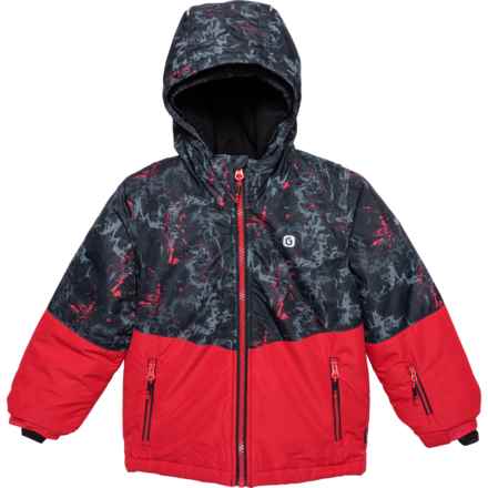 GUSTI Little and Big Boys Collier Ski Jacket - Insulated in Red