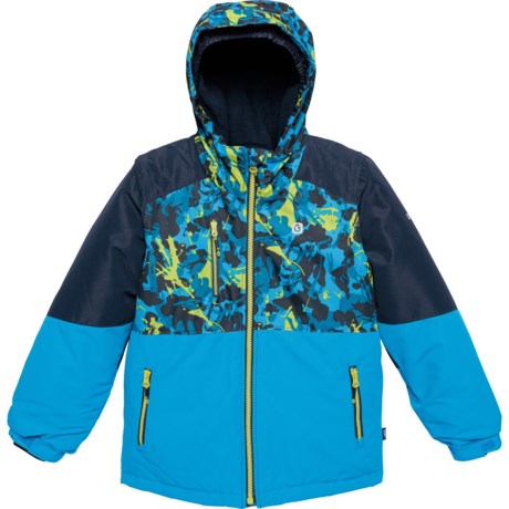 GUSTI Little and Big Boys Myles Ski Jacket - Waterproof, Insulated in Blue