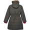 678PG_2 GUSTI Smoked Pearl Long Parka - Insulated (For Big Girls)