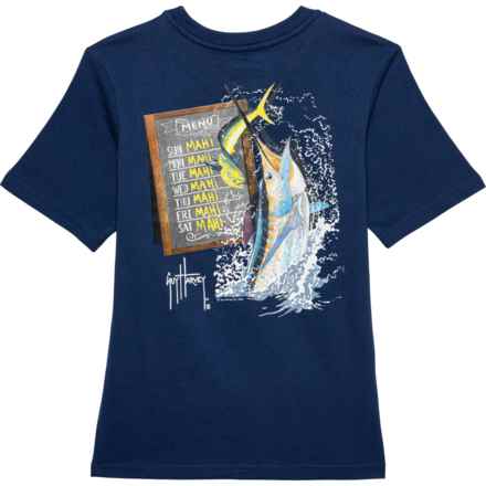 Guy Harvey Big Boys Graphic T-Shirt - Short Sleeve in Estate Blue