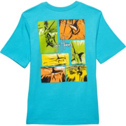 Guy Harvey Big Boys Graphic T-Shirt - Short Sleeve in Scuba Blue