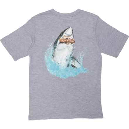 Guy Harvey Big Boys Graphic T-Shirt - Short Sleeve in Sport Grey Heather