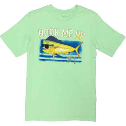 Guy Harvey Big Boys T-Shirt - Short Sleeve in Paradise Green