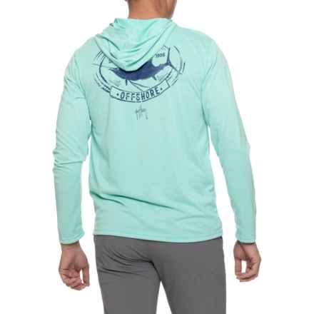 Guy Harvey Florida Keys Sailfish Sun Hoodie - UPF 40 in Florida Keys