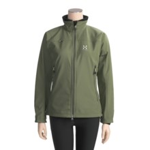 Haglofs Tropo Jacket - Soft Shell (For Women) in Aloe Vera - Closeouts