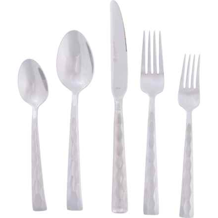 Hampton Forge Carnival Flatware Set - 20-Piece in Silver