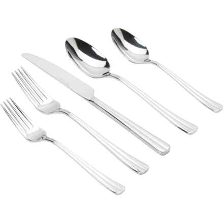 Hampton Forge Sanibel Flatware Set - 20-Piece in Silver