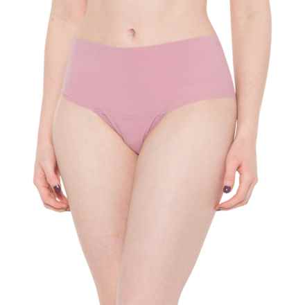Hanky Panky Breathe Soft Panties - High-Rise Thong in Provence Pink