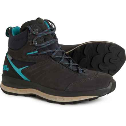 Hanwag Blueridge Low ES Hiking Shoes - Waterproof, Leather (For Women) in Asphalt/Ocean