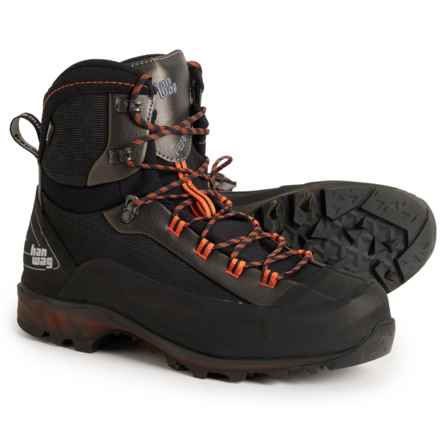 Hanwag Made in Europe Ferrata II Gore-Tex® Hiking Boots - Waterproof (For Men) in Black/Orange