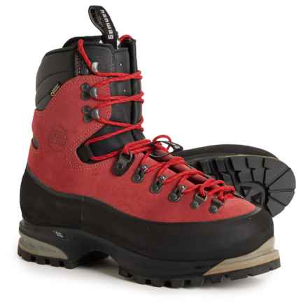 Hanwag Made in Germany Omega Gore-Tex® Mountaineering Boots - Waterproof, Leather (For Men) in Mattone/Red