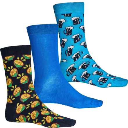 Happy Socks Beer Socks - 3-Pack, Crew (For Men) in Multi